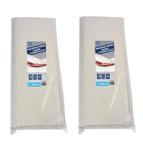 2 Pack Bulk Packing Paper 24" x 24"