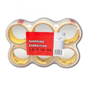 Shipping Tape 48 mm x 50 m (6-Pack)